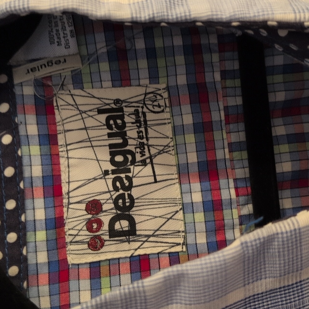 Desigual Mens Blouse XXL - Picture 4 of 8